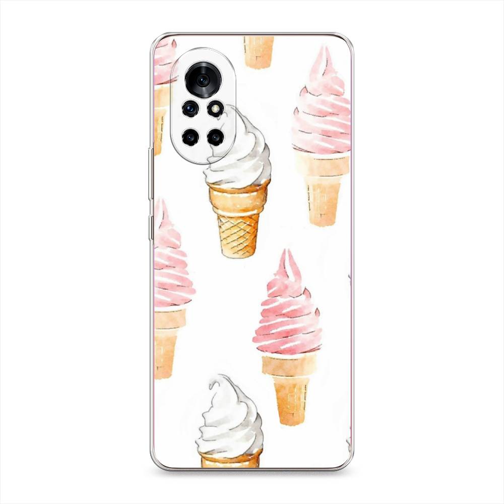 

Чехол Awog на Huawei Nova 8 "Нарисованное мороженое", Разноцветный, 6105750-10