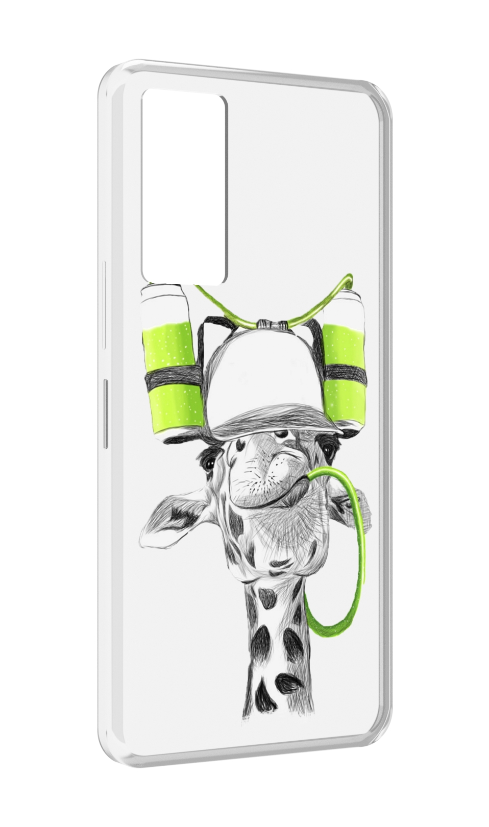 

Чехол MyPads Жираф для Infinix Note 11, Прозрачный, Tocco