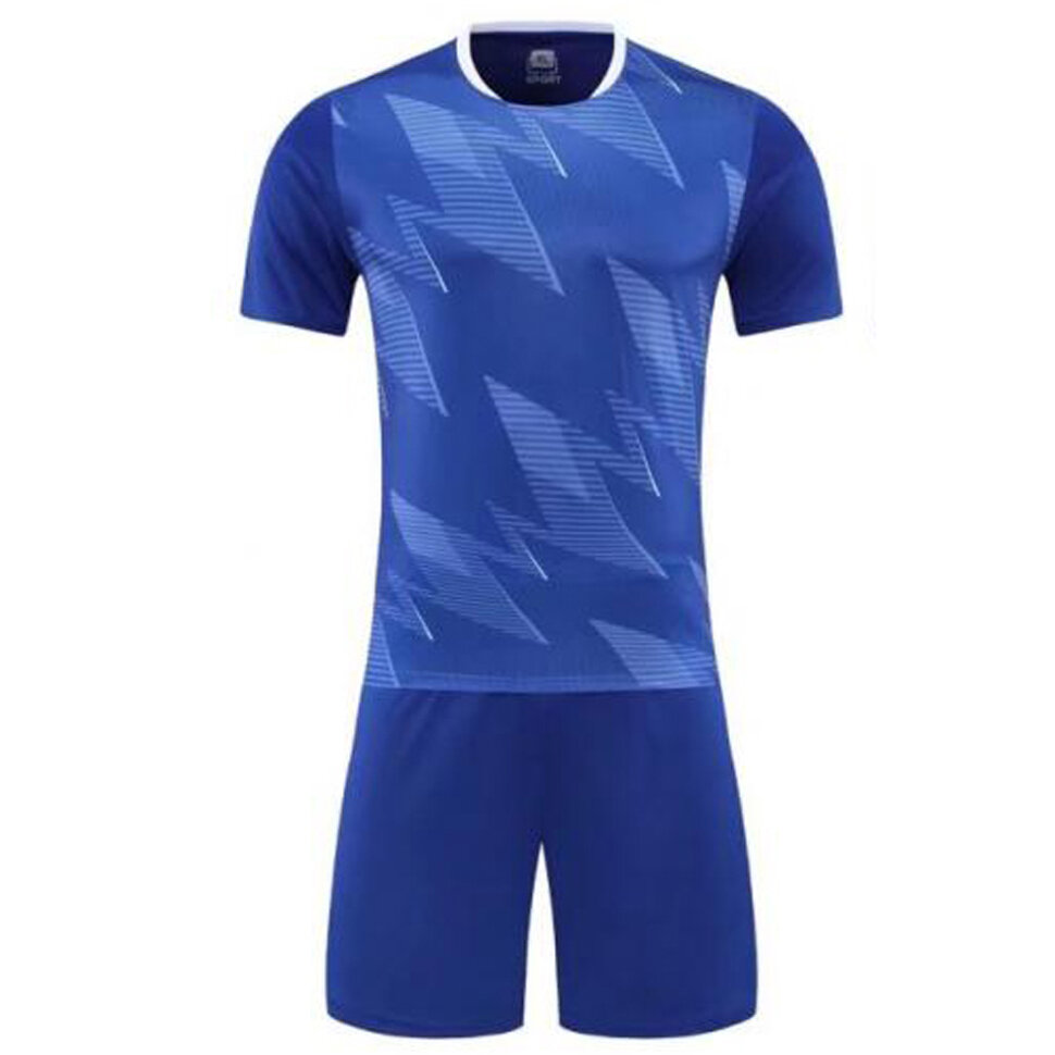 

Форма футбольная 6205 blue/light blue/white (футболка, шорты) XL (180-185 см), Синий;голубой;белый, 6205