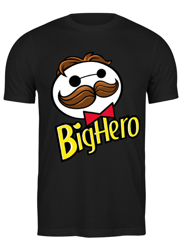 

Футболка мужская Printio Город героев х принглс черная S, Черный, Город героев х принглс