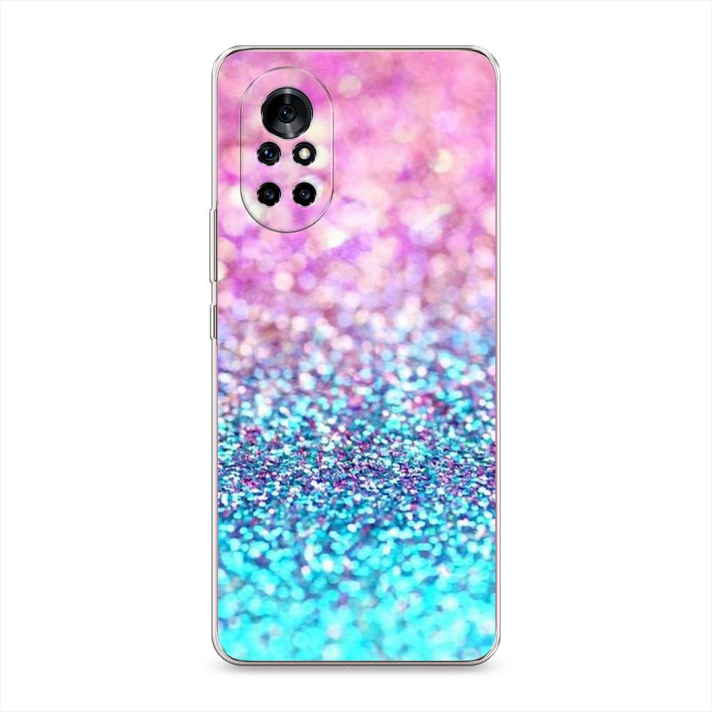 

Чехол Awog "Розово-голубые глиттеры рисунок" для Huawei Nova 8