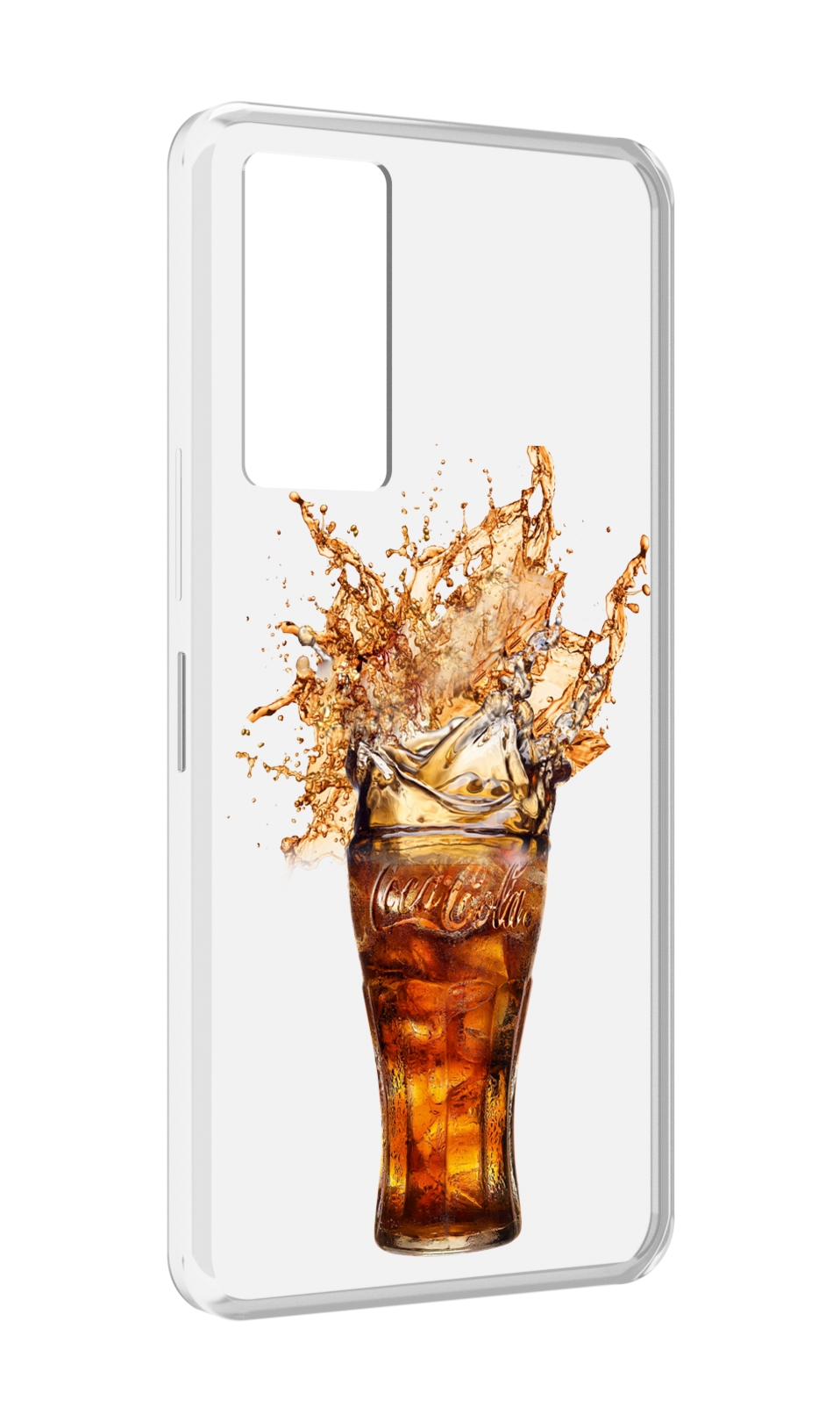 

Чехол MyPads Кола-в-стакане для Infinix Note 11, Прозрачный, Tocco