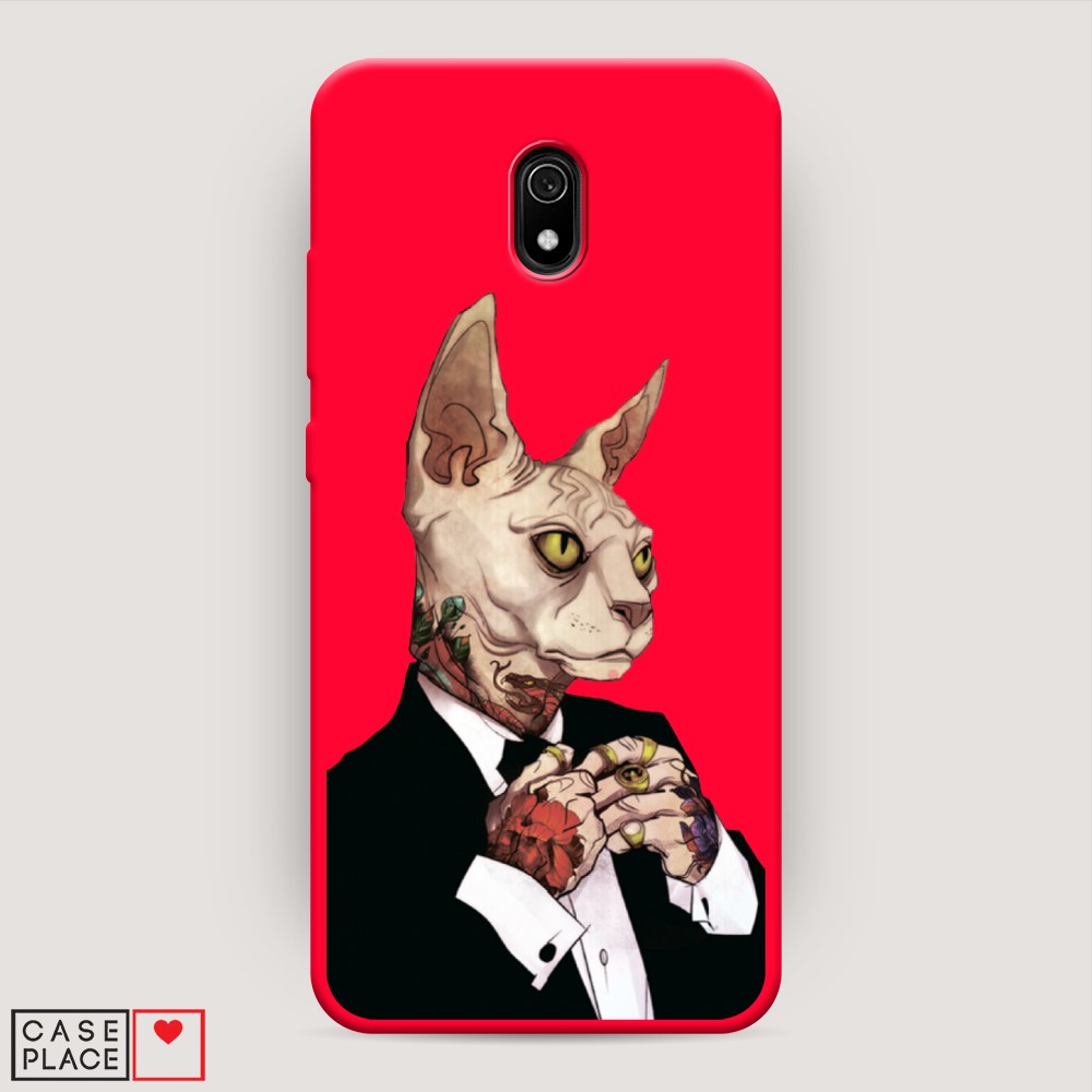 

Чехол Awog на Xiaomi Redmi 8A "Татуированный сфинкс", Разноцветный, 37253-1