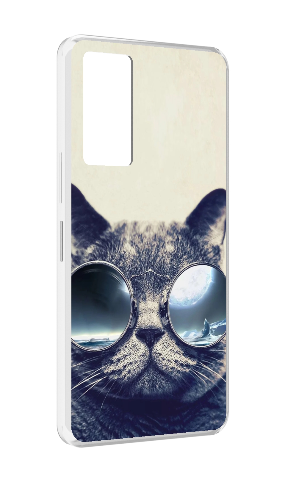 

Чехол MyPads Кот-в-очках-2 для Infinix Note 11, Прозрачный, Tocco