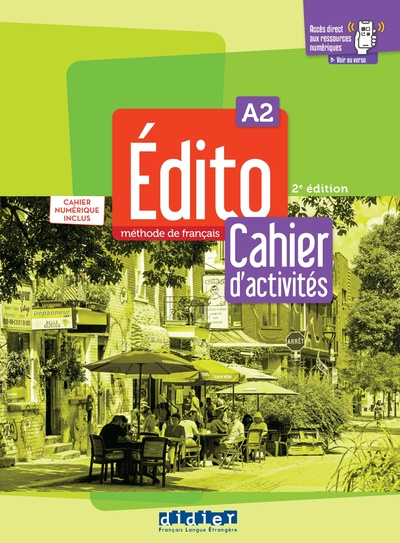 

Edito A2 Ed 2022 - Cahier + cahier numerique + didierfle.app