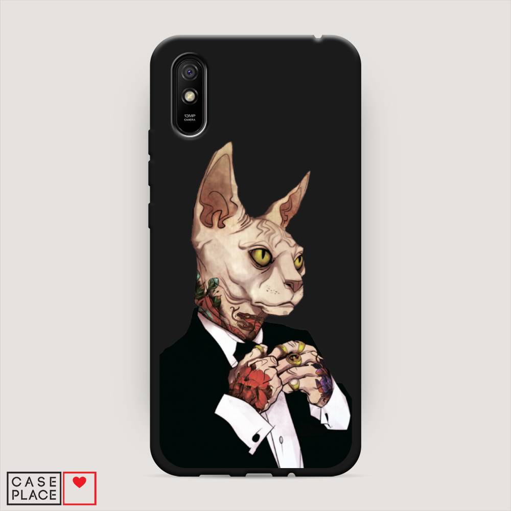 

Чехол Awog на Xiaomi Redmi 9A "Татуированный сфинкс", Разноцветный, 38952-1