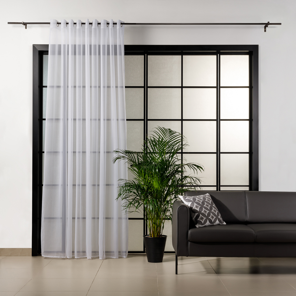 Вуаль, Альма, 300*280, на люверсах, цвет 06 - белый