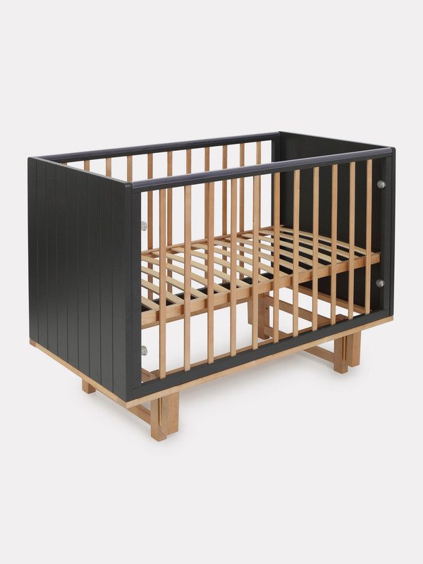 

Кровать детская RANT BAMBOO, 120*60 см, маятник, Moon Grey, Bamboo_кровать