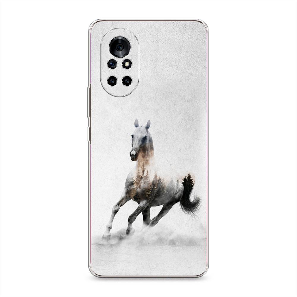 

Чехол Awog на Huawei Nova 8 "Лошадь лес", Разноцветный, 6105750-2