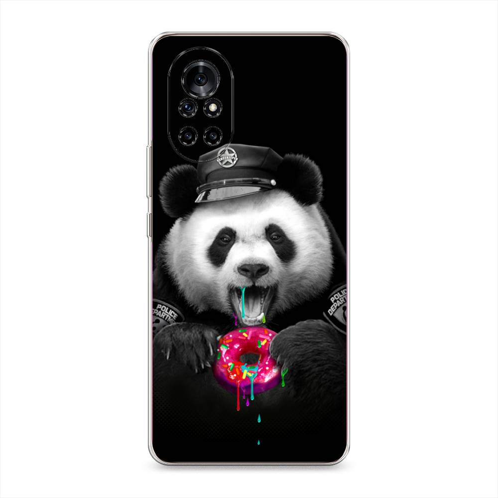 

Чехол Awog на Huawei Nova 8 "Панда police", Разноцветный, 6105750-2