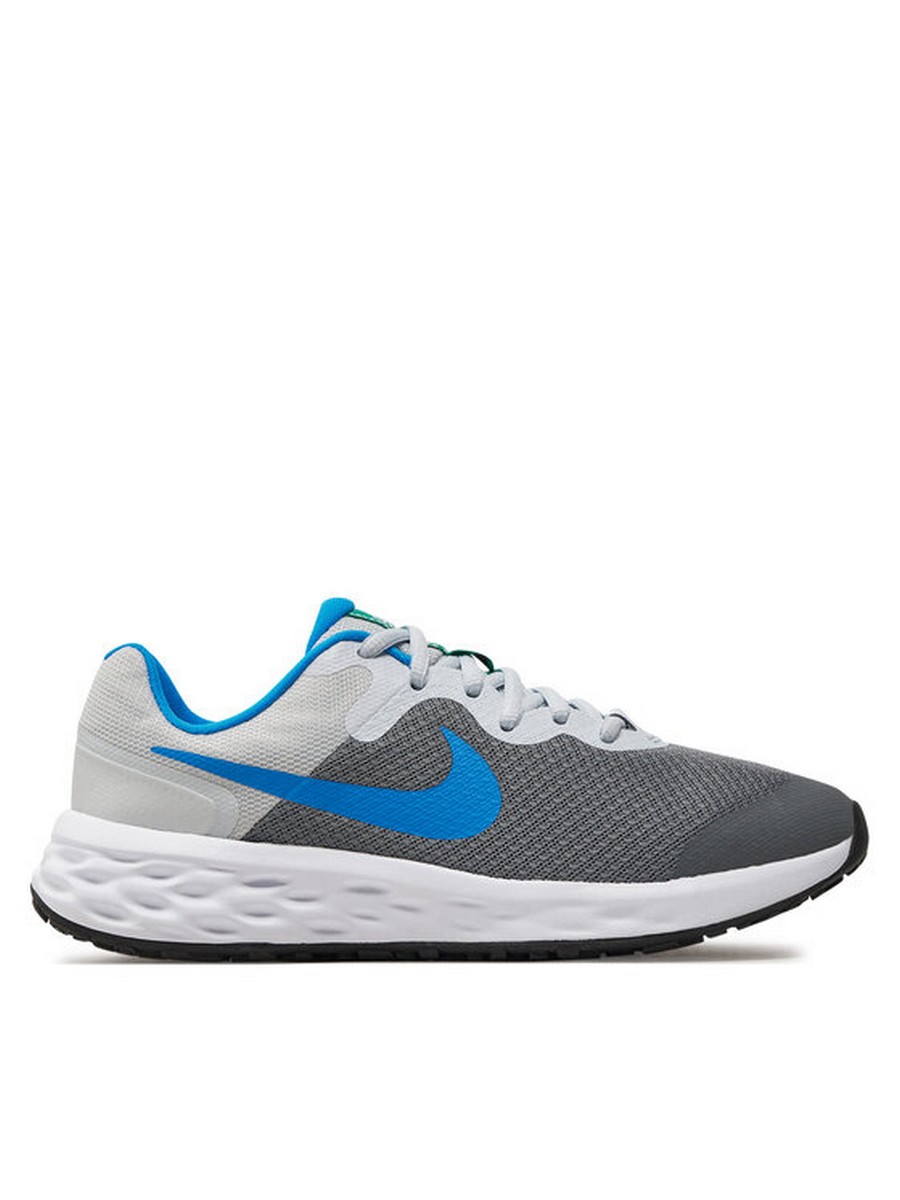 

Кроссовки женские Nike Revolution 6 Nn (GS) DD1096 008 серые 37.5 EU, Серый, Revolution 6 Nn (GS) DD1096 008