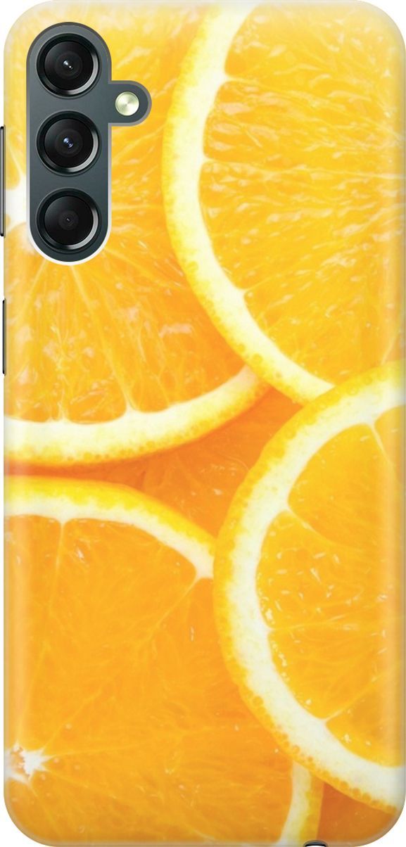 

Силиконовый чехол на Samsung Galaxy A24 с принтом "Апельсины", Оранжевый, 159513
