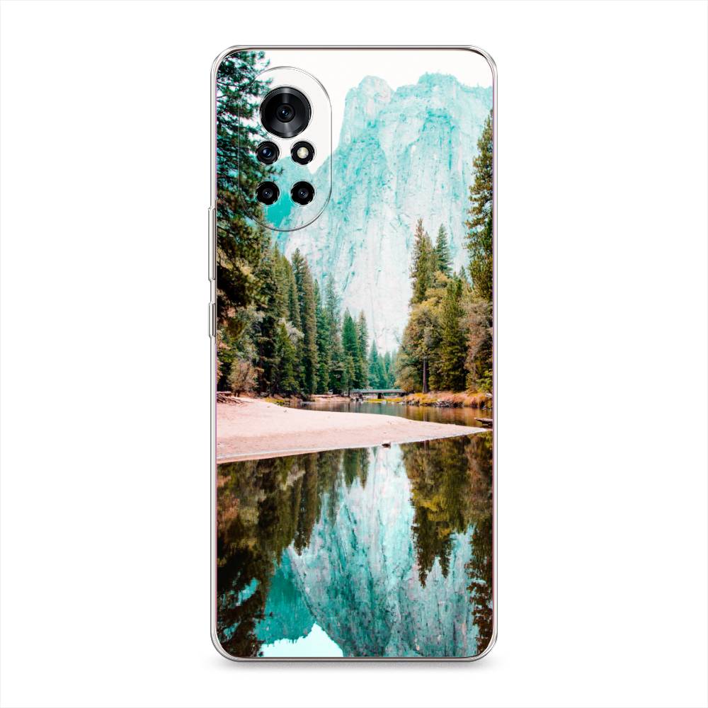 

Чехол Awog на Huawei Nova 8 "Горы 11", Разноцветный, 6105750-4
