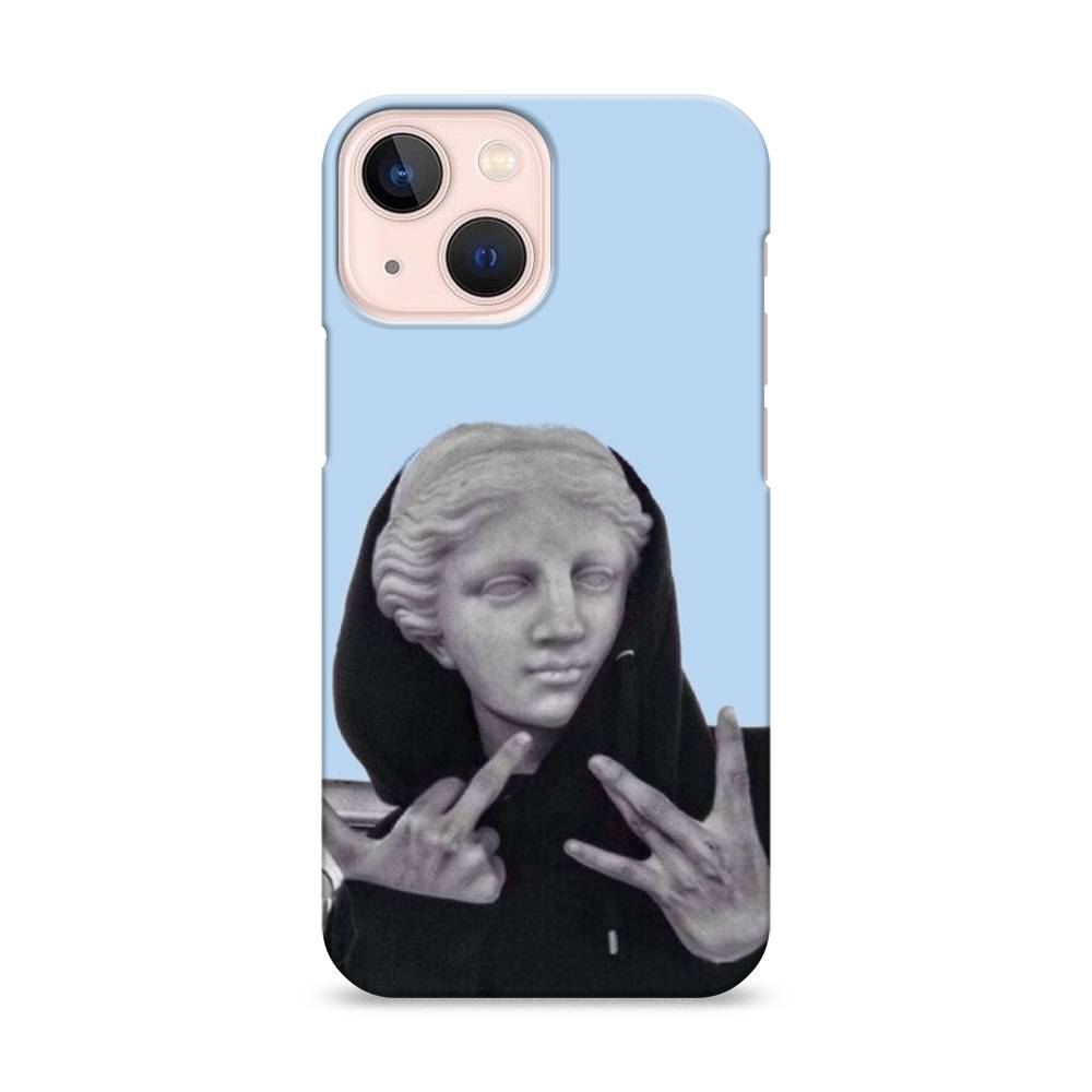 

Пластиковый чехол "SWAG статуя" на Apple iPhone 13 mini, 14120-7