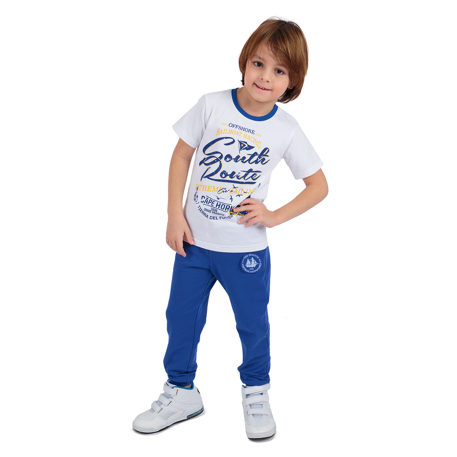 

Футболка детская Leader Kids ЛКЛ2022154 р.110, ЛКЛ20221541-КУ08