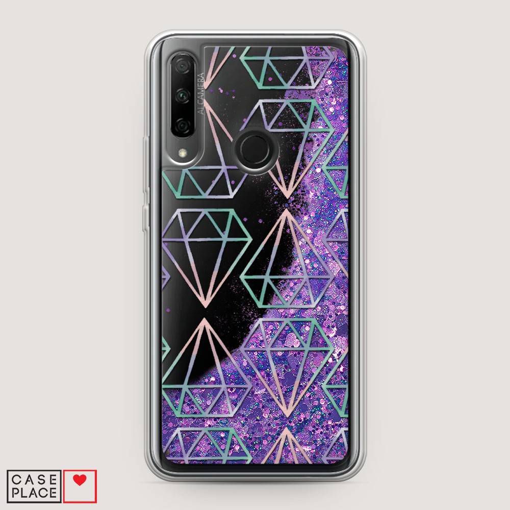 

Чехол Awog на Huawei P Smart Z/Y9 Prime 2019/Honor 9X/9X Premium "Бриллианты голографика", Разноцветный, 610692-1