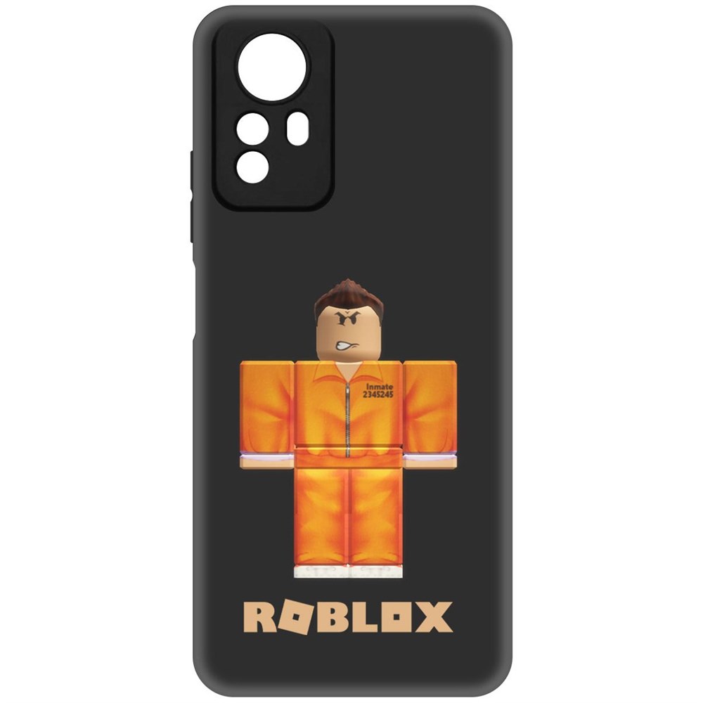 

Чехол-накладка Krutoff Soft Case Roblox-Заключенный для Xiaomi Redmi Note 12S черный