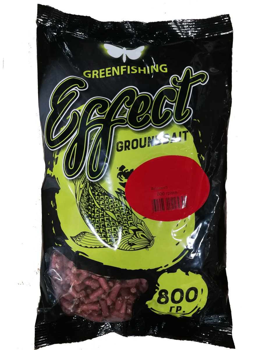 

Пеллетс зим. GF ЧЕРВЬ 0.8кг
