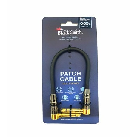 Кабель аудио 1xJack - 1xJack BlackSmith Patch Cable Gold Series 065ft GSPC-20 1656₽