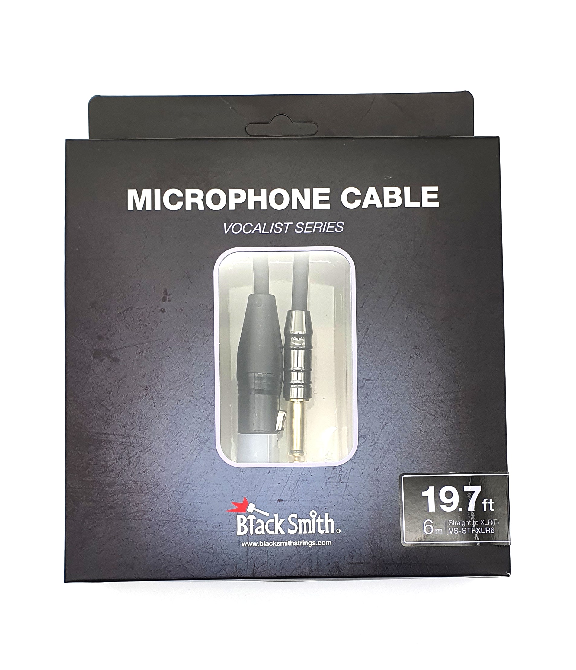 

Кабель акустический Blacksmith 1xJack-1xXLR Microphone Cable Vocalist 6м (VS-STFXLR6), Черный, 1xJack-1xXLR Microphone Cable Vocalist Series 19.7ft