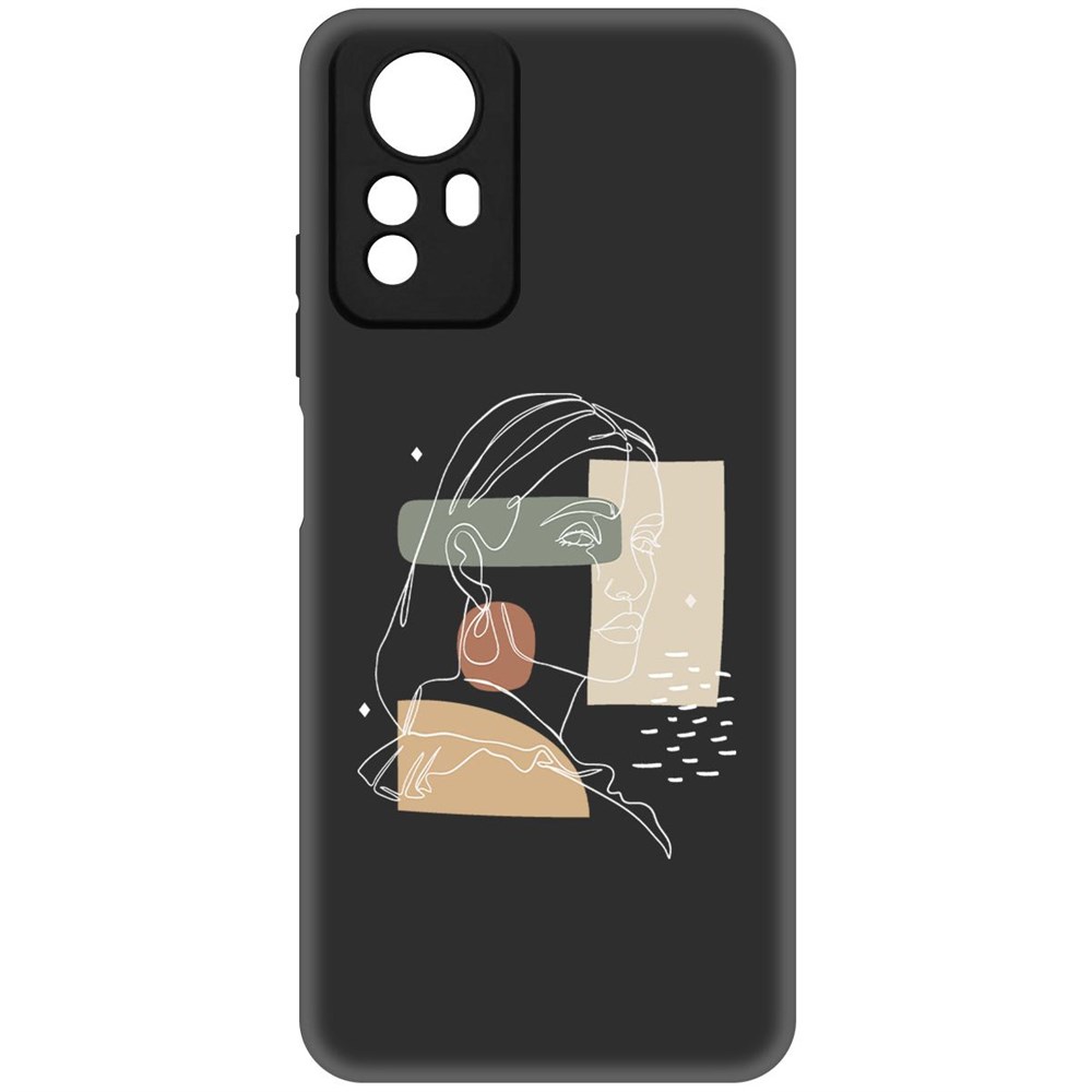 

Чехол-накладка Krutoff Soft Case Уверенность для Xiaomi Redmi Note 12S черный