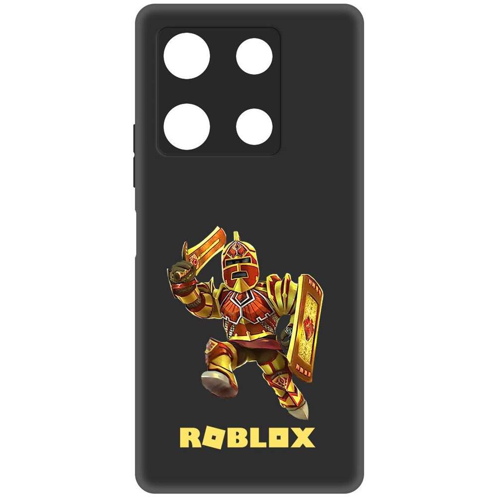 

Чехол-накладка Krutoff Soft Case Roblox-Рэдклифф для Infinix Note 30 Pro черный