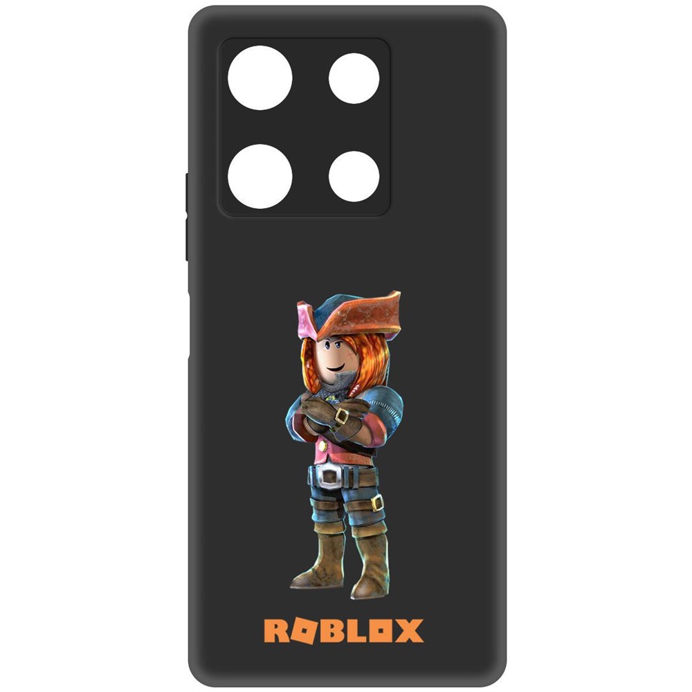 

Чехол-накладка Krutoff Soft Case Roblox-Эзебель для Infinix Note 30 Pro черный