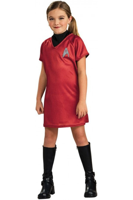 

Детский костюм Ухуры Star Trek 28, Красный, 1012963