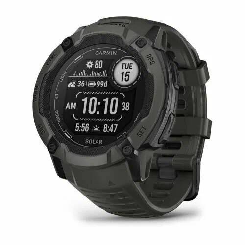 Смарт-часы Garmin Instinct 2X Solar черный (010-02805-00)