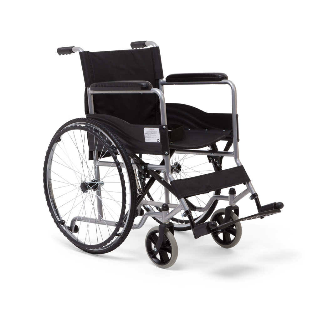 Кресло коляска Армед H007 ширина сиденья 43 см, складная, пневматические