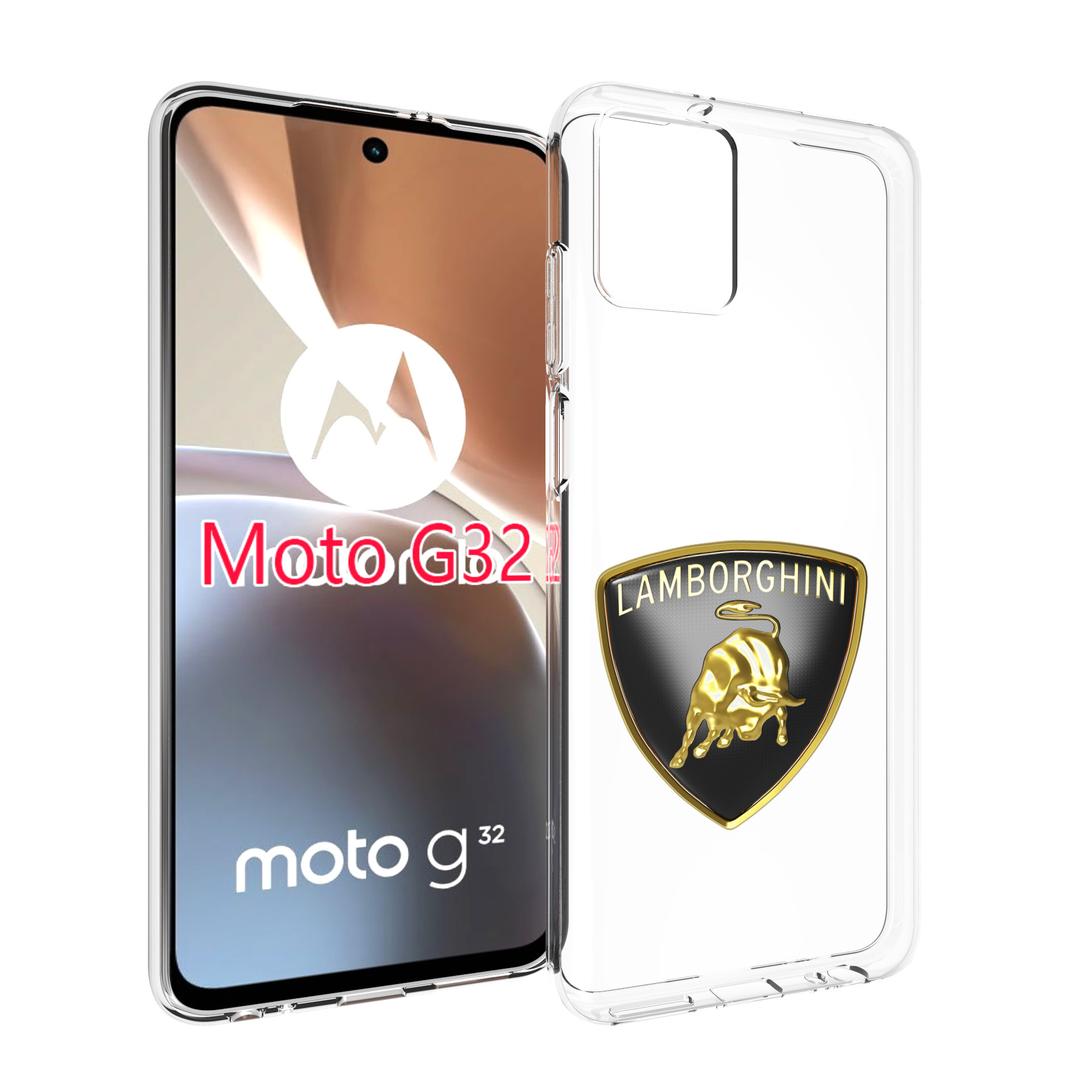 

Чехол MyPads ламборгини-lambo-6 мужской для Motorola Moto G32, Прозрачный, Tocco