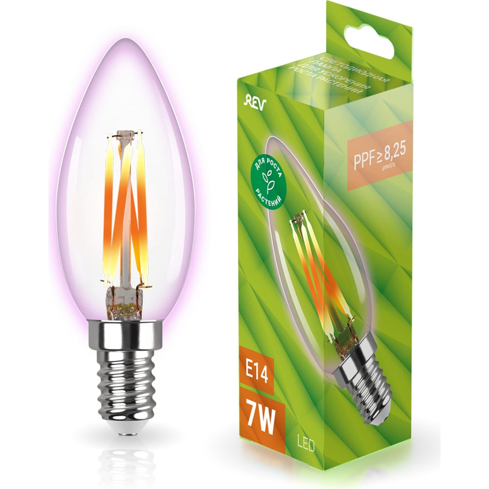 

Светодиодная лампа для растений REV Filament