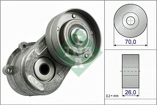 

534 0448 10_Натяжитель Ремня Chrysler Voyager, Jeep Cherokee 2.5-2.8 Crd 01>