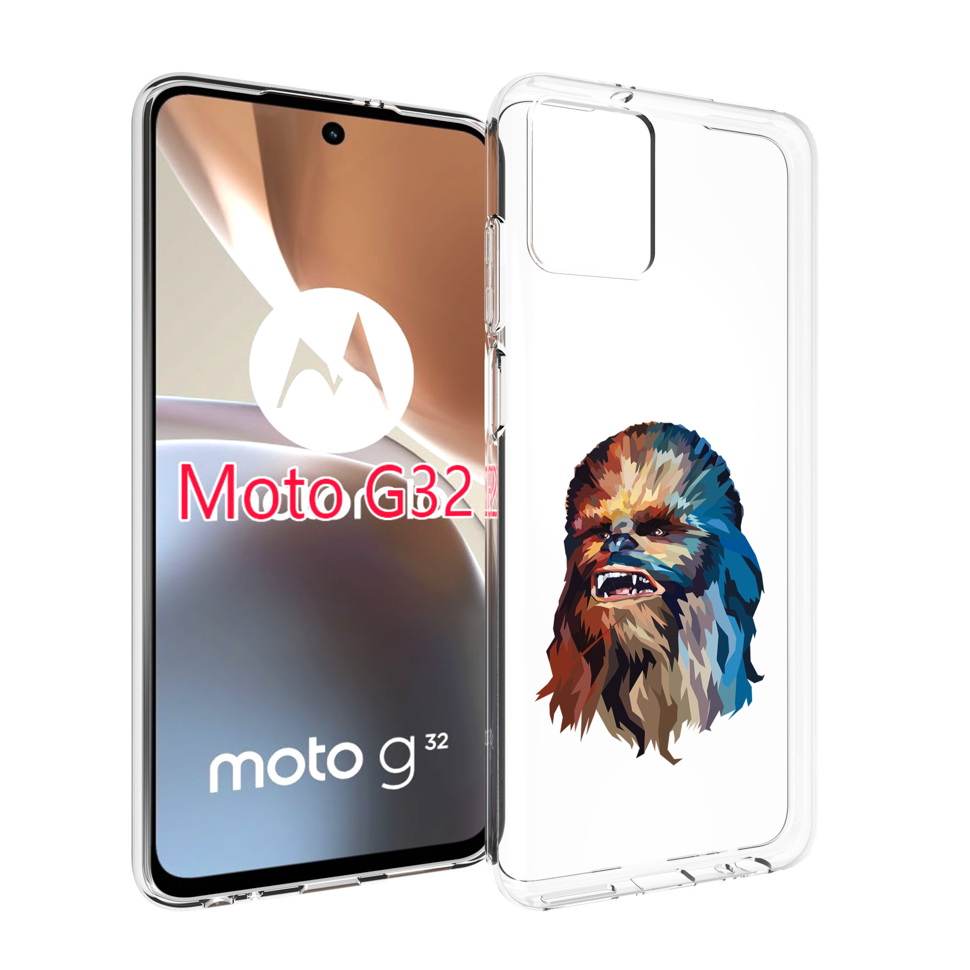 

Чехол MyPads star wars звездные войны для Motorola Moto G32, Прозрачный, Tocco