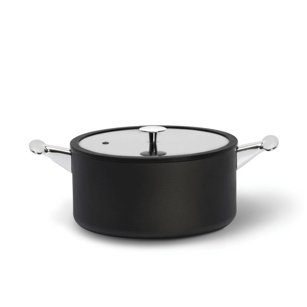 

Кастрюля с крышкой TVS Maestrale Induction 20 см 3,2 литра 1V817202910001, Черный, Maestrale Induction