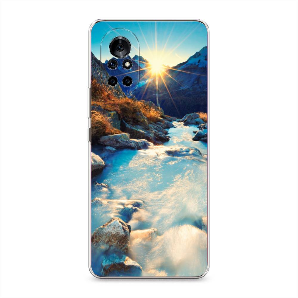 

Чехол Awog на Huawei Nova 8 "Восход 7", Разноцветный, 6105750-4