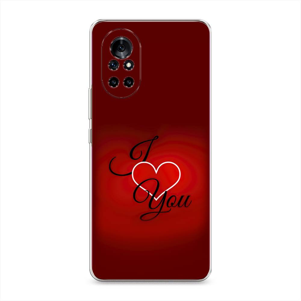 

Чехол Awog на Huawei Nova 8 "I love you 3", Разноцветный, 6105750-6