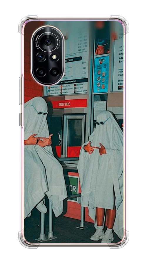 

Чехол Awog на Huawei Nova 8 "Время уносит все", Разноцветный, 6105750-6