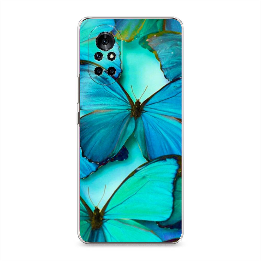 фото Чехол awog "неоновые бабочки" для huawei nova 8