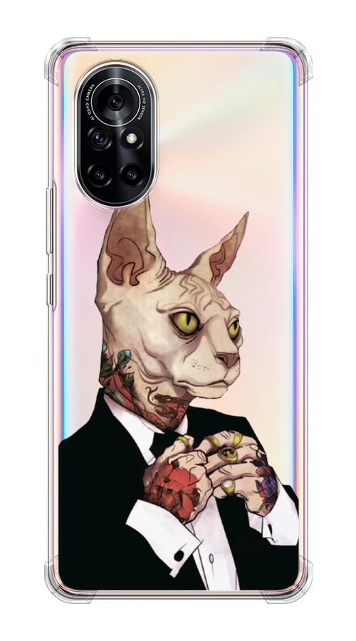 

Чехол Awog на Huawei Nova 8 "Старинный телефон", Разноцветный, 6105750-5