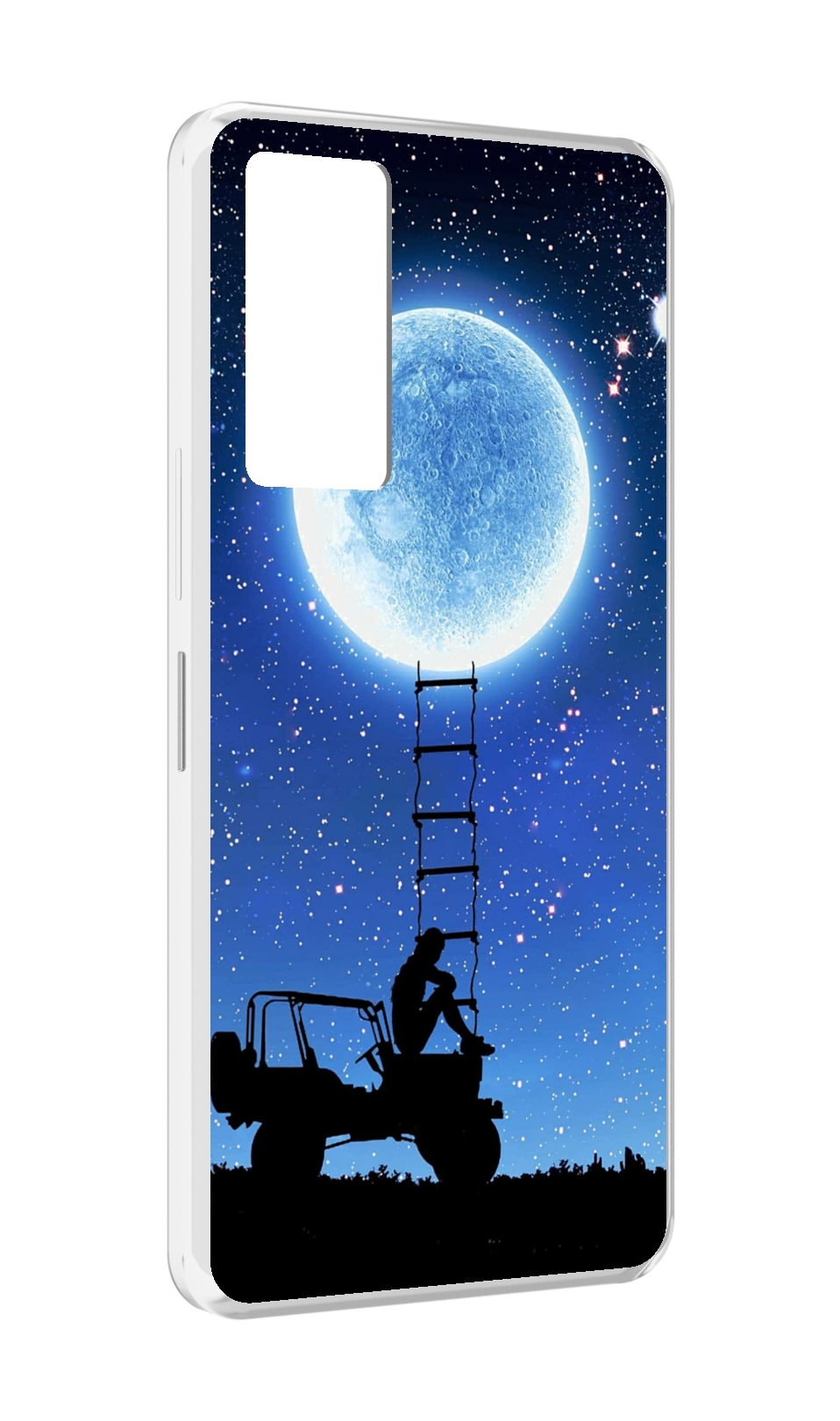

Чехол MyPads Машина-на-лун для Infinix Note 11, Прозрачный, Tocco