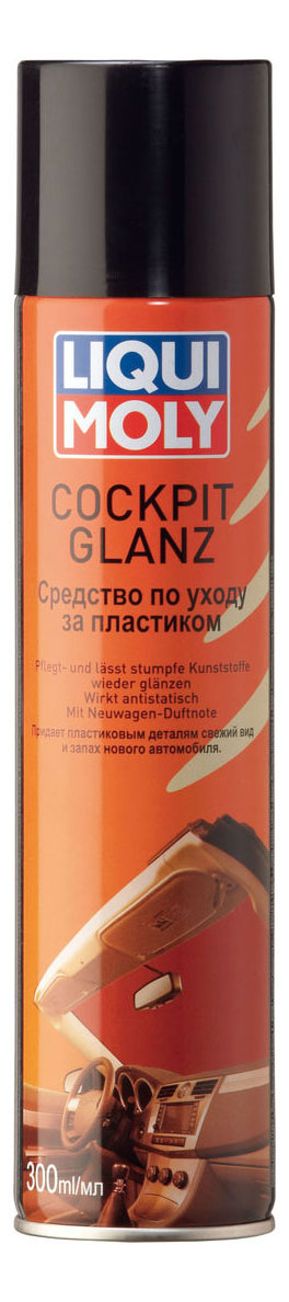 

LiquiMoly Cockpit Glanz 0.3L средство для ухода за пластиком