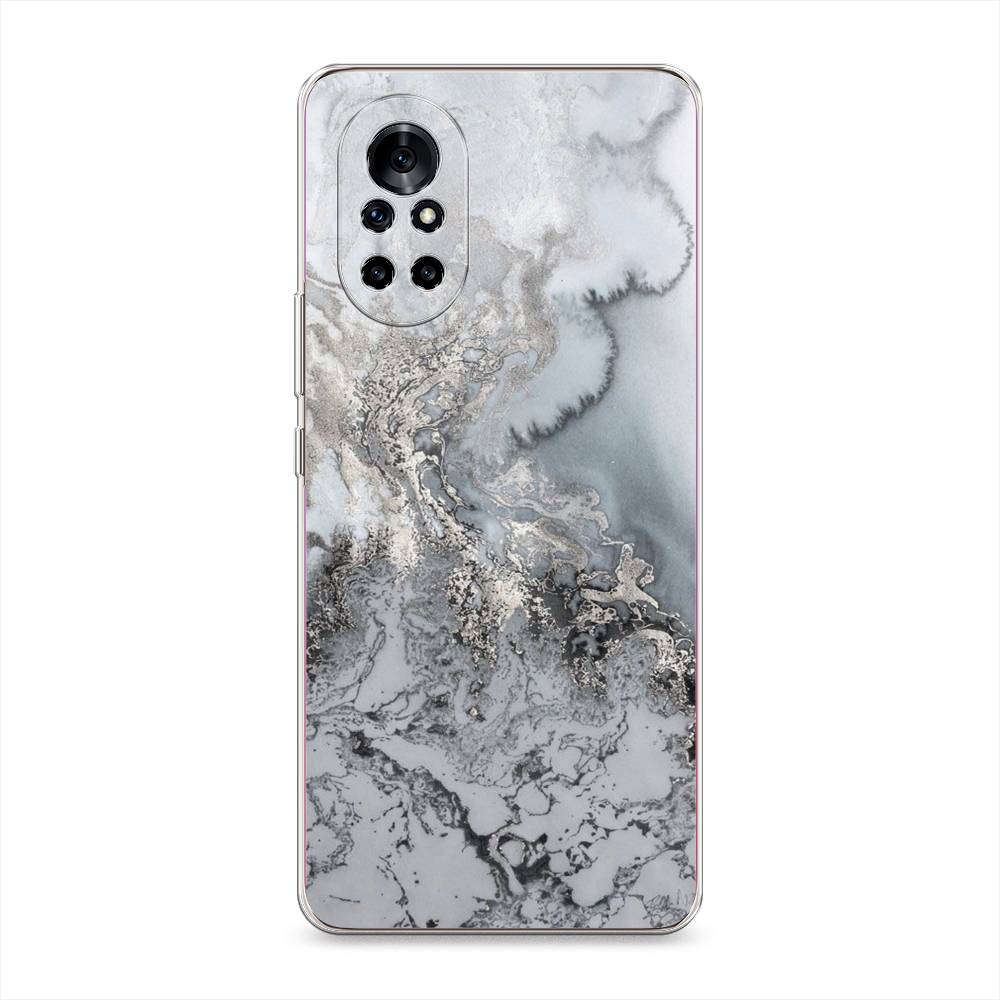 Чехол Awog  на Huawei Nova 8 Морозная лавина серая
