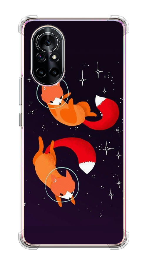 

Чехол Awog на Huawei Nova 8 "Морозная лавина серая", Разноцветный, 6105750-3