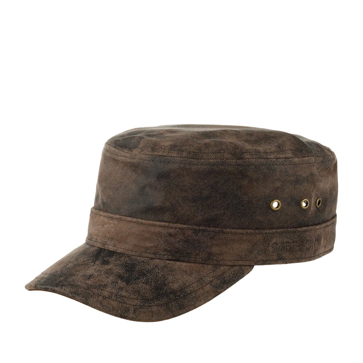 

Кепка унисекс Stetson 7497105 ARMY CAP PIGSKIN коричневая, Коричневый, 7497105 ARMY CAP PIGSKIN