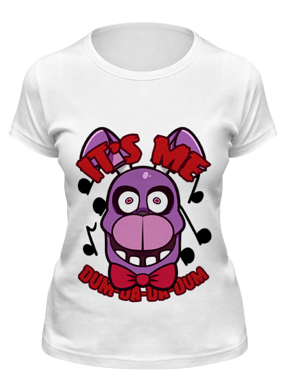 

Футболка женская Printio Пять ночей у фредди (five nights at freddy’s) белая S, Белый, Пять ночей у фредди (five nights at freddy’s)