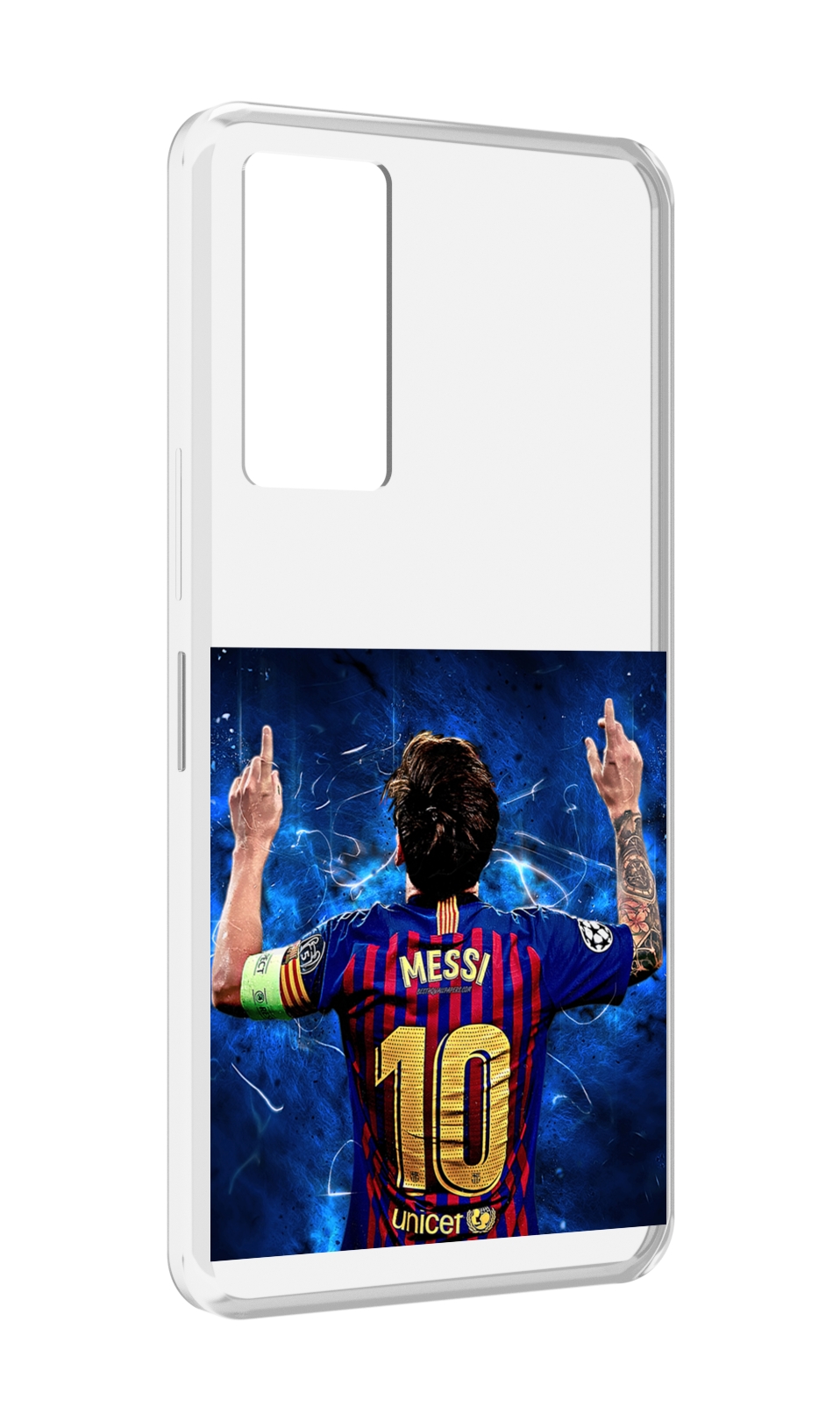 

Чехол MyPads Месси-10 мужской для Infinix Note 11, Прозрачный, Tocco