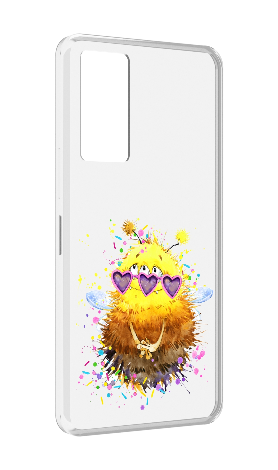 

Чехол MyPads Пушитый шмель для Infinix Note 11, Прозрачный, Tocco