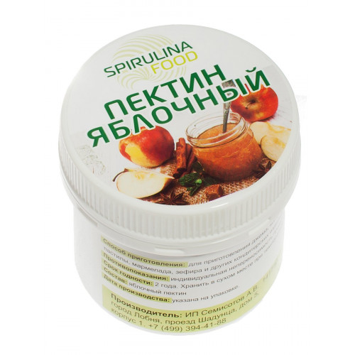 фото Пектин яблочный кондитерский 100 гр spirulinafood