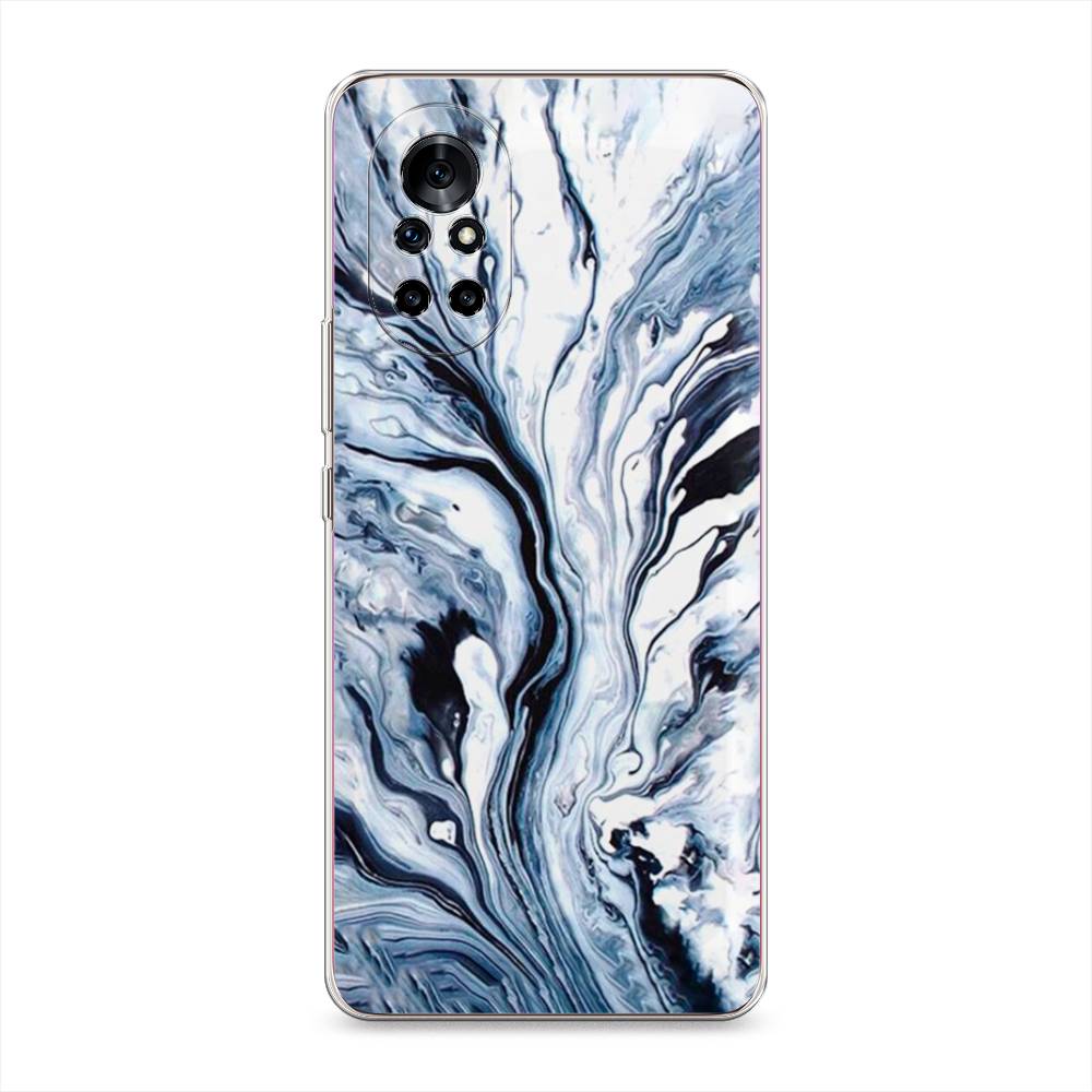 

Чехол Awog на Huawei Nova 8 "Голубой минерал мрамор", Разноцветный, 6105750-3